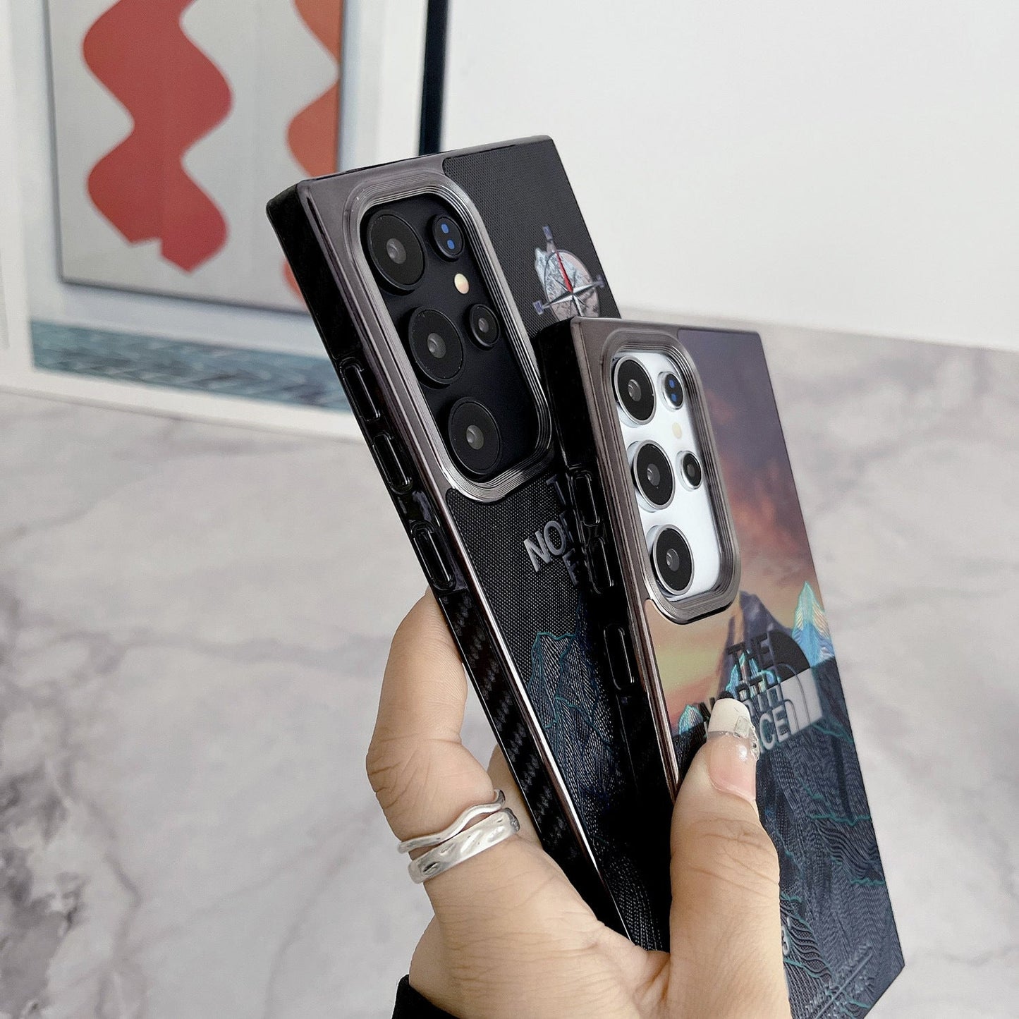 Samsung Telefon Kılıfı - Outdoor Dağ Temalı
